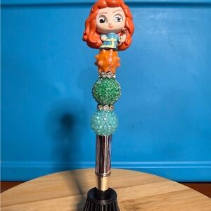Disney Doorable Princess Merida Beaded Pen